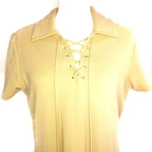 New York & Company casual V-neck dress Size M